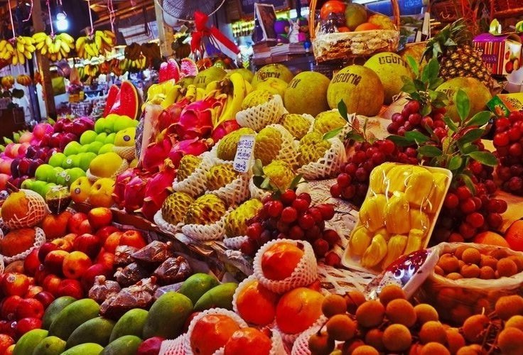 Экзотические фрукты Бангкока