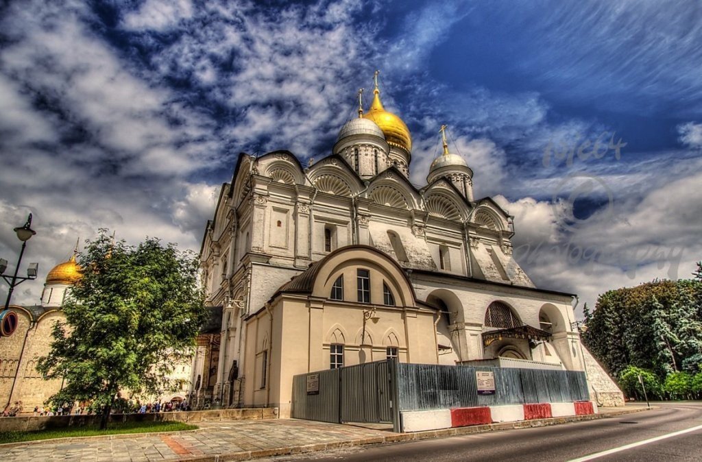 Архангельский собор кремля фото