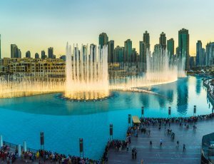 Фото Поющие фонтаны в Дубае