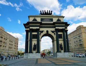 Фото Триумфальная арка в Москве
