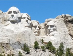 Фото Маунт Рашмор: Гора с лицами президентов