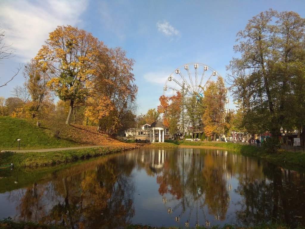 Ялтинский парк в калининграде фото