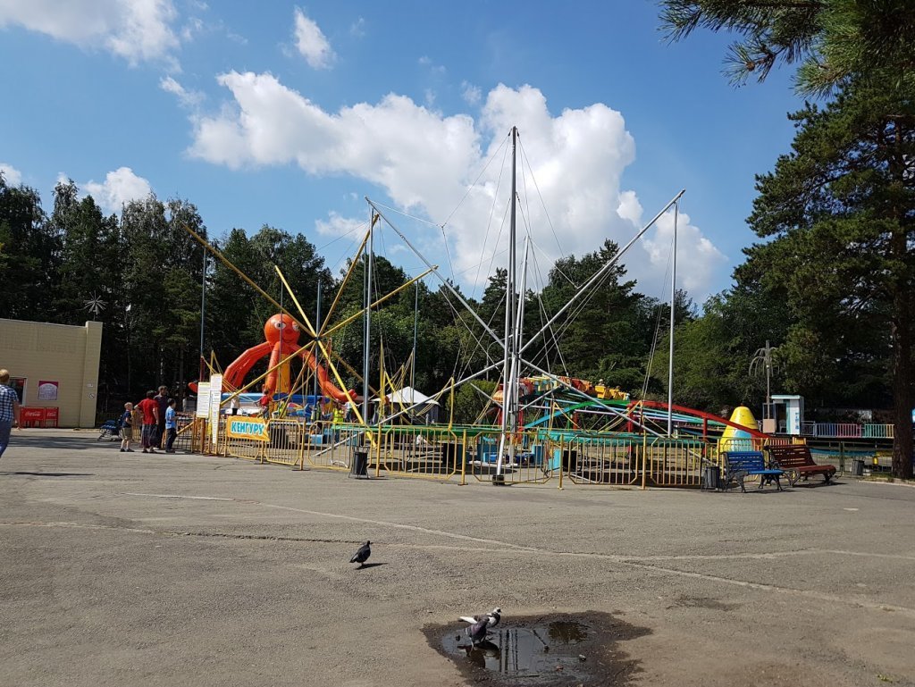 Гагаринский парк аттракционы симферополь