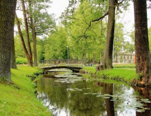 Фото Парк «Аркадия» в Риге