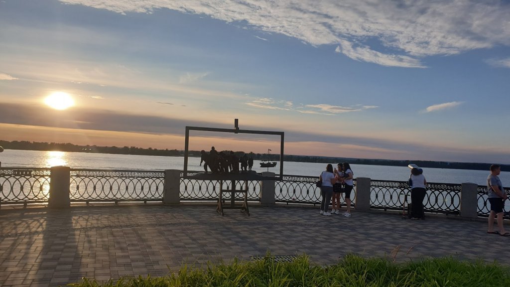 Самара набережная волги фото