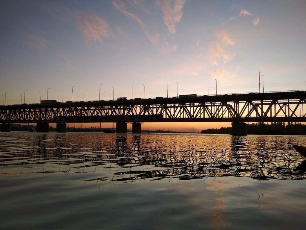мост река амур фото