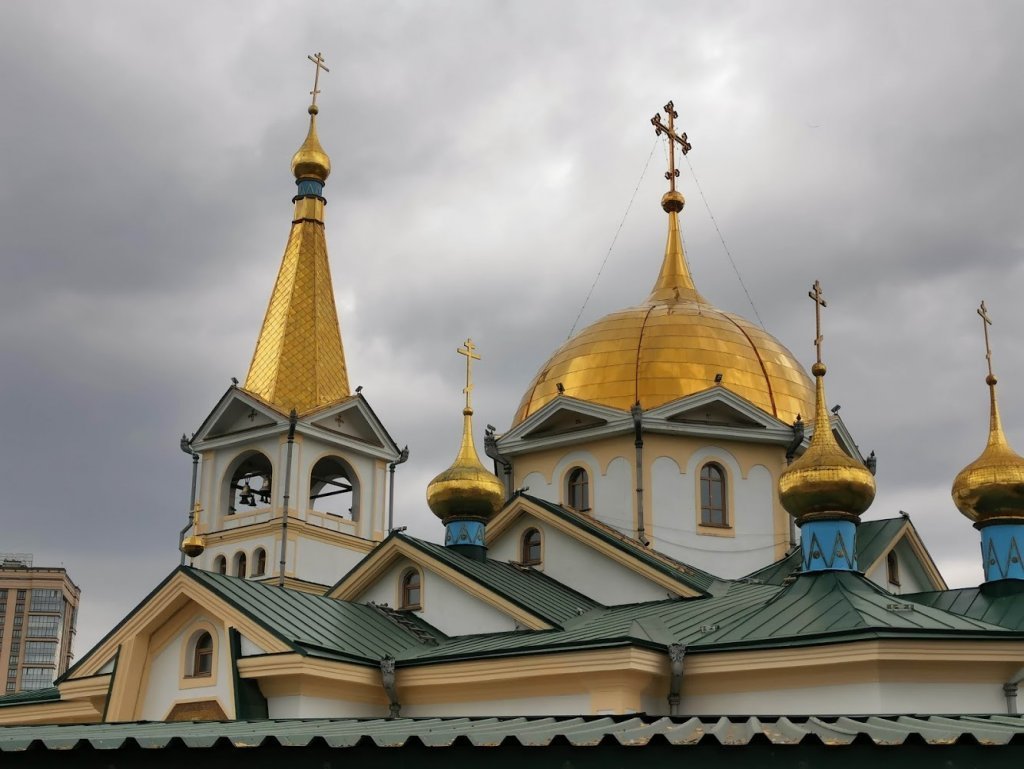 Вознесенский собор Новосибирск купола