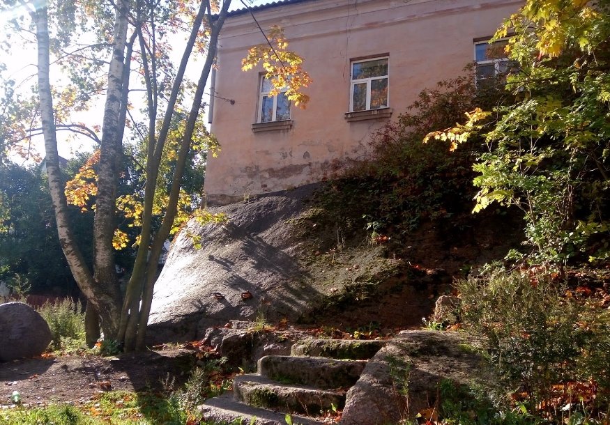 Выборг дом на скале фото