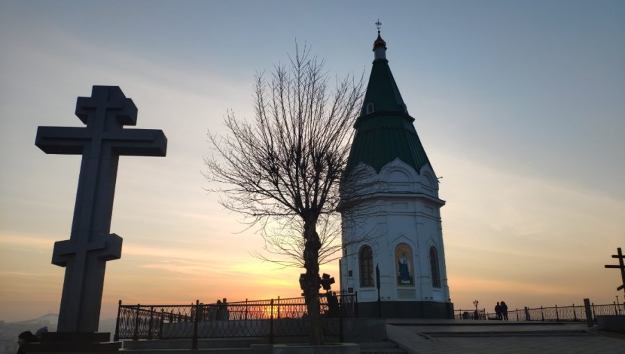 Часовня Параскевы пятницы Красноярск внутри