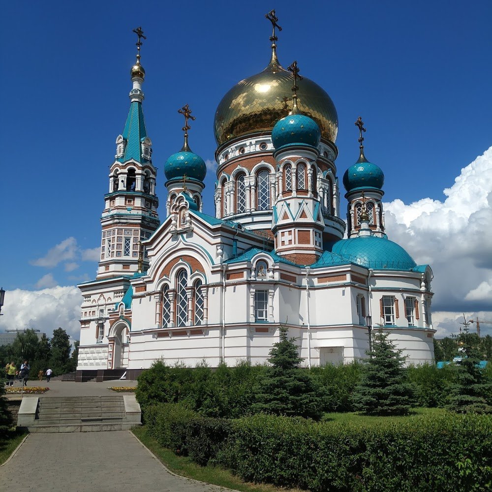 Омск успенский собор