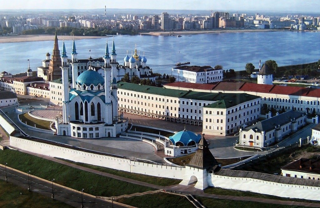 Казанский кремль с высоты